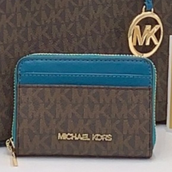 Michael Kors Jet Set MD ZA Card Case Wallet - Picture 13 of 16